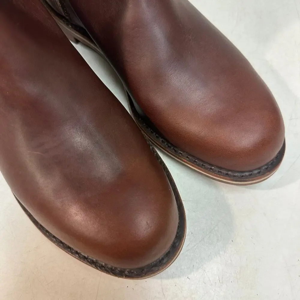 NWOT Rancourt & Co x Helm Pablo Boot Zipper Moto Horween Made in Maine USA 8.5 D